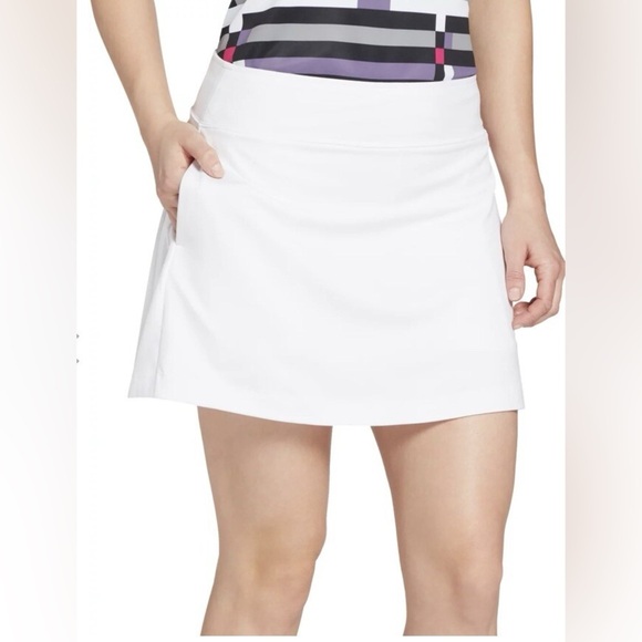 Slazenger Cream Pleated Golf Skirt - Picture 1 of 11